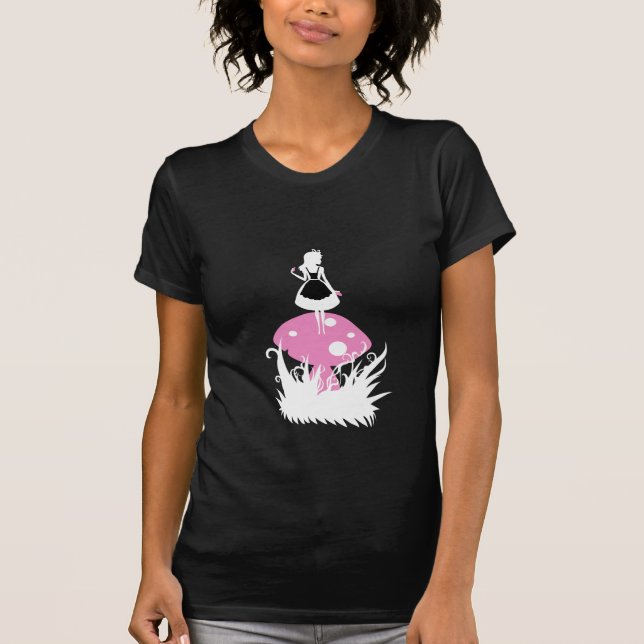 Alice im Wunderland-T-Shirt T-Shirt (Vorderseite)