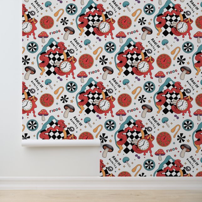 Alice im Wunderland Tapete (Anwendung)