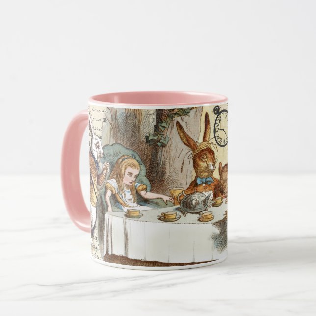 Alice im Wunderland Tasse (Vorderseite Links)