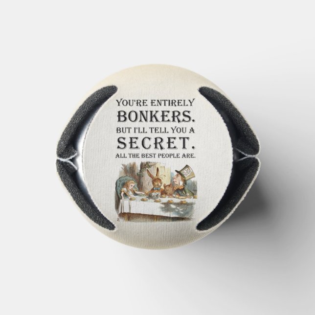 Alice im Wunderland - Tee-Party - Bonkers-Angebot Dosenkühler (Unterseite)