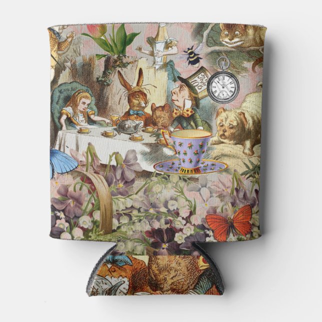 Alice im Wunderland Tee Party Dosenkühler (Vorderseite)