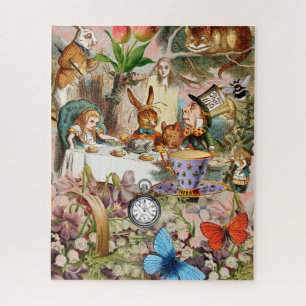 Alice im Wunderland Tee Party Kunst Puzzle