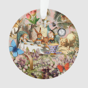Alice im Wunderland Tee Party Ornament