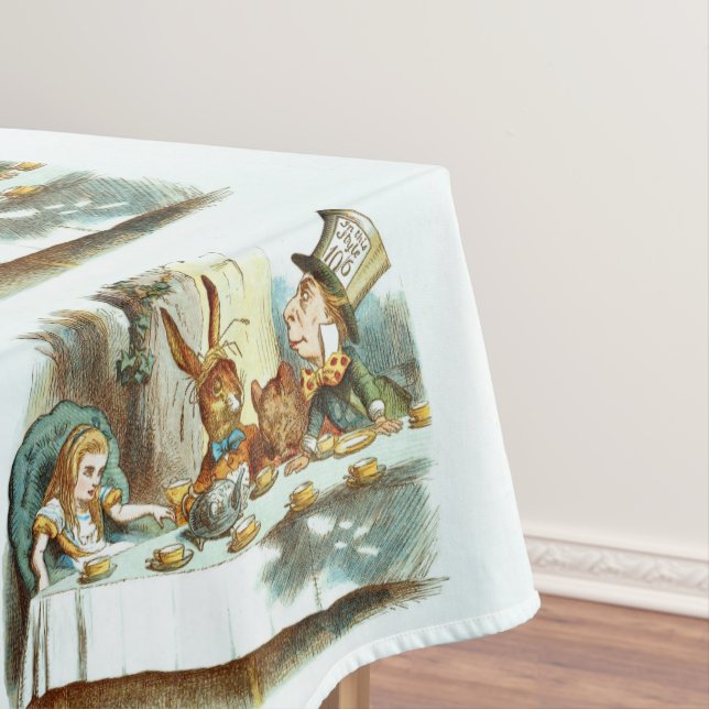 ALICE IM WUNDERLAND-TEE-PARTY TISCHDECKE (Beispiel)