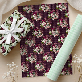 Alice im Wunderland Tee Time Wrapping Paper Sheets Geschenkpapier Set