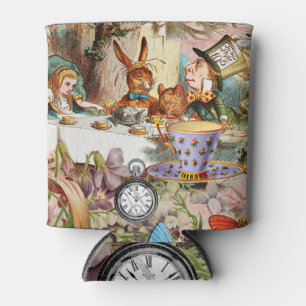 Alice im Wunderland Teegesellschaft Kunst Dosenkühler