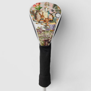 Alice im Wunderland Teeparty Kunst Golf Headcover