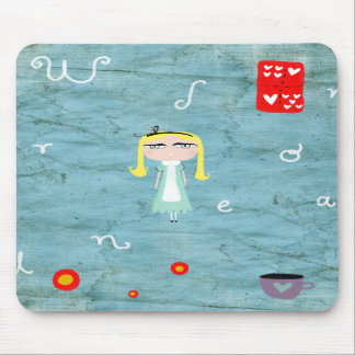 Alice im Wunderland Teetasse Mousepad