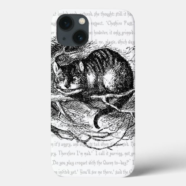 Alice im Wunderland | The Cheshire Cat Case Mate i (Rückseite)