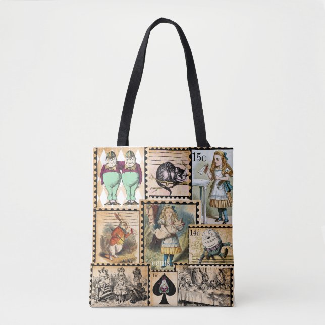 Alice im Wunderland Tote Bag (Vorderseite)