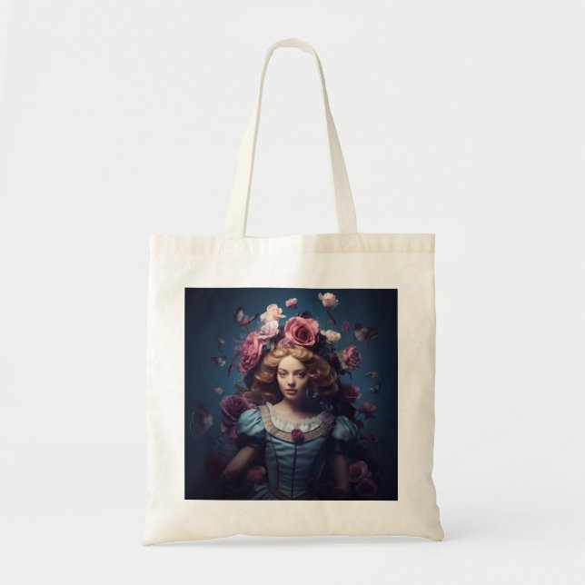 Alice im Wunderland Tote Bag Tragetasche (Vorne)