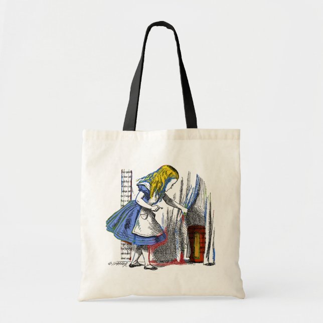 Alice im Wunderland Tote Bag Tragetasche (Vorne)