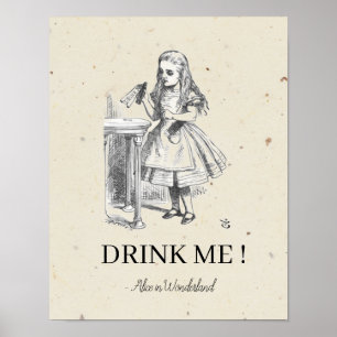 Alice im Wunderland - Trinke mich ! Poster