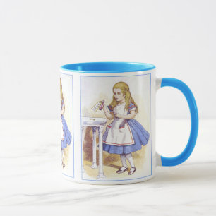 Alice im Wunderland - trinken Sie mich - Tenniel Tasse
