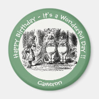 Alice im Wunderland Tweedledum & Tweedledeh Party