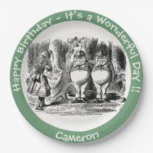 Alice im Wunderland Tweedledum & Tweedledeh Party