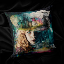 Alice im Wunderland | Uhr und City Skyline