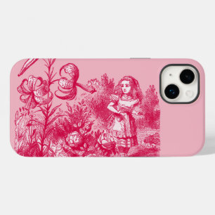 Alice im Wunderland und Blume Case-Mate iPhone 14 Plus Hülle