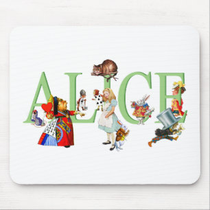 ALICE IM WUNDERLAND UND FREUNDE MOUSEPAD