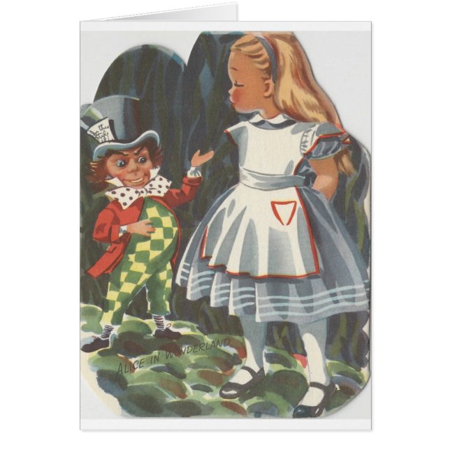 Alice im Wunderland und Mad Hatter (Vorne)
