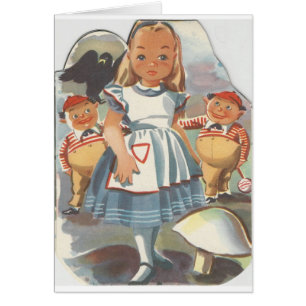 Alice im Wunderland und Tweedle Dee & Tweedle Dum
