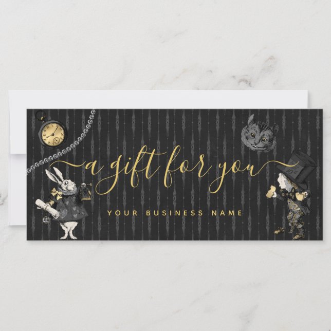 Alice im Wunderland Vintage Illustrationen (Vorderseite)