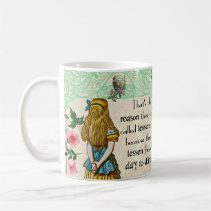 Alice im Wunderland, Vintage Kaffeetasse