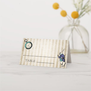 Alice im Wunderland Vintage Wedding Platzkarte
