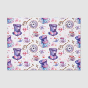 Alice im Wunderland von Lewis Carroll Seidenpapier