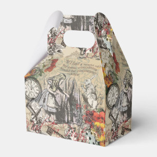 Alice im Wunderland Vorhang Unsinn Geschenkschachtel