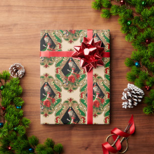 Alice im Wunderland Weihnachtspapier Geschenkpapier