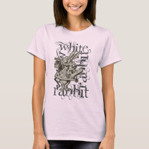Alice im Wunderland-weißer KaninchenGrunge T-Shirt