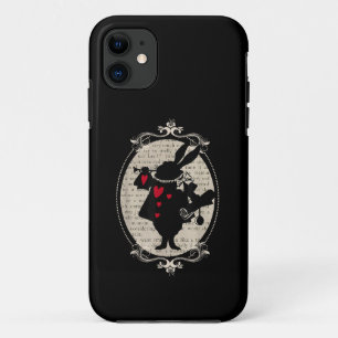 Alice im Wunderland Weißes Kaninchen Vintage Buch Case-Mate iPhone Hülle