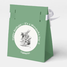 Alice im Wunderland White Rabbit Herald Birthday Geschenkschachtel