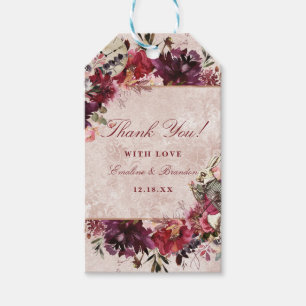 Alice im Wunderland White Rabbit Wedding Danke Geschenkanhänger