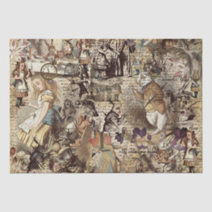 Alice im Wunderland Wrapping Paper Seidenpapier