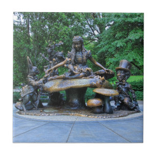 Alice im Wunderland - Zentralpark NYC Fliese