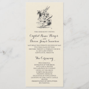 Alice im Wunderland-Zeremonie-Programm Programm