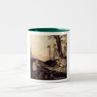 Alice im Wunderland Zweifarbige Tasse