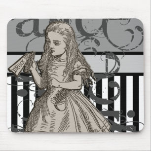 Alice im WunderlandGrunge Mousepad