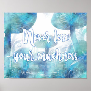 Alice im Wunderlandmuchness-horizontaler Druck Poster