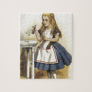 Alice im Wunderlandspaß Puzzle