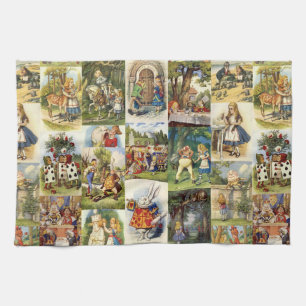 Alice im Wunderlandtuch Handtuch