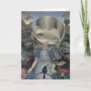 "Alice in a Bosch Wonderland" Greeting Card Karte