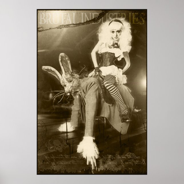 Alice in Brutal Land Poster (Vorne)