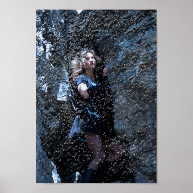 Alice in einem Schneesturm Poster (Vorne)