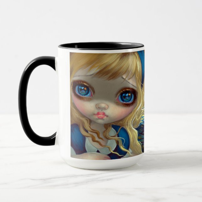 "Alice in einer Sternennacht" Tasse (Links)
