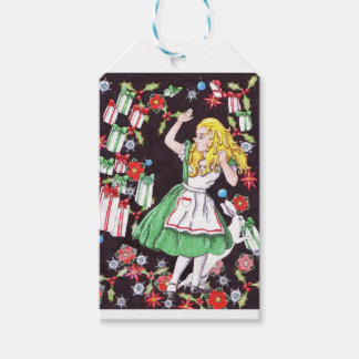 "Alice in Holiday Hell"-Geschenketiketten Geschenkanhänger