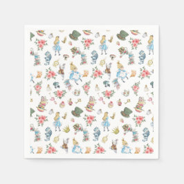 Alice in Onederland Geburtstagsparty Napkins Serviette