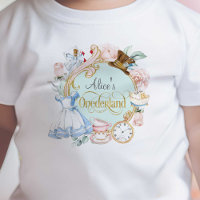 Alice in Onederland, Mädchen 1. Geburtstag Baby T-